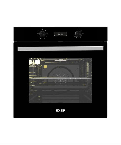 EXEP CLASS SİYAH 3 LÜ ANKASTRE SET (ED402-EO320-EF260) - Resim 4
