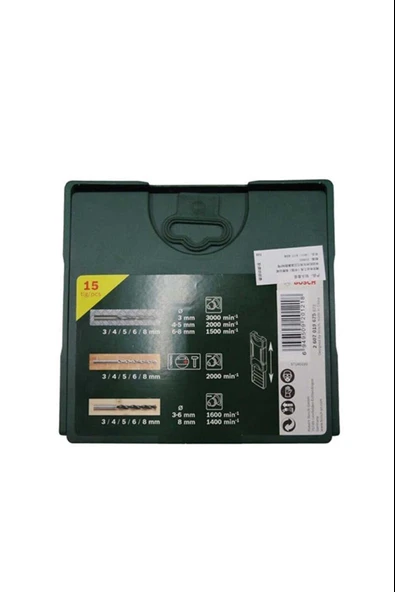 Bosch X-Line 15 Parça Matkap Ucu Seti - Resim 4