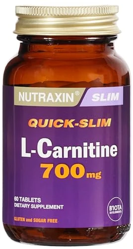 l carnitine quick slim PTTAVM: Nutraxin Quick-Slim L-Carnitine 700 mg 60 Tablet Diyet Destek Takviyesi Ancient Bliss S-Acetyl Glutathione L-CARNITINE Drink Mix:BERRY LEMONADE Pet Eye Health Maintenance