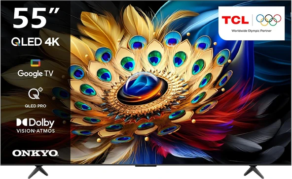 TCL 55C655 55 inç 4K QLED Google TV