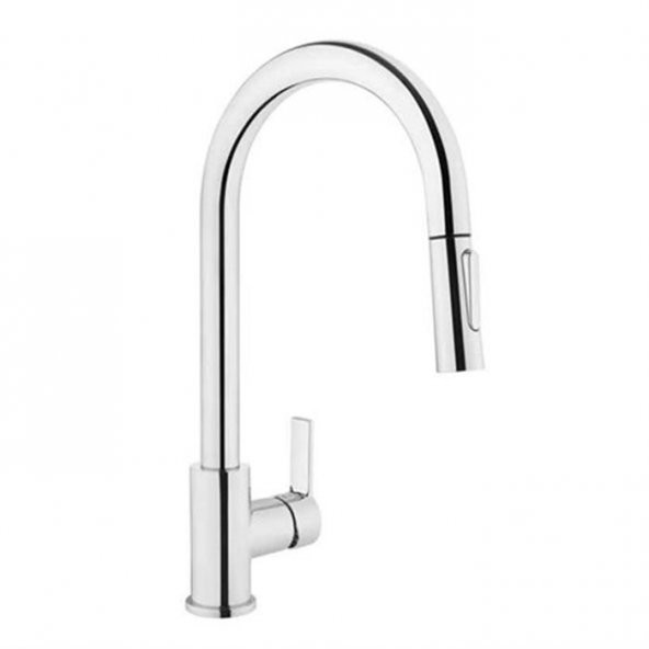 Artema Maestro Pull Down Eviye Bataryası Krom A42145 - Resim 3