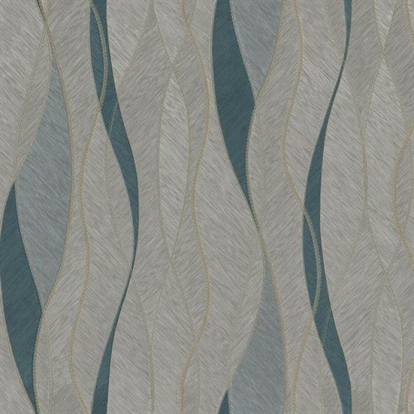 Duka Modern Mavi Desenli Duvar Kağıdı DK.13171-3 (16 m2 ) ürün görseli 1