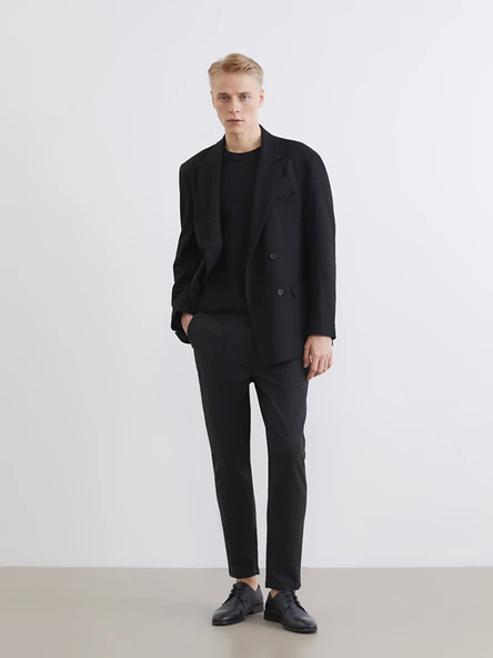 LCW Vision Siyah Slim Fit Erkek Pantolon