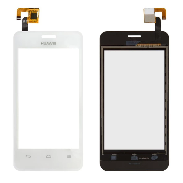 Huawei Ascend Y320 Dokunmatik Ön Cam - Beyaz ürün görseli 1