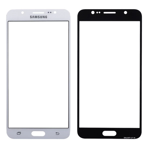 Samsung Galaxy J7 J700 Ön Cam Dokunmatik Lensi - Beyaz ürün görseli 1