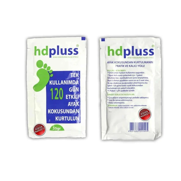 HD PLUSS Bot Koku Önleyici - 5 ADET - Resim 2