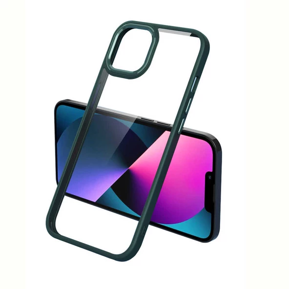 Apple iPhone 13 Kılıf Zore Krom Kılıf ürün görseli 1