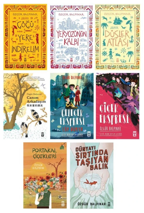 Özgür Balpınar Seti 8 Kitap ürün görseli 1