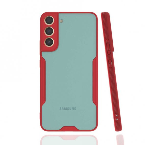 Galaxy S22 Plus Kılıf Kamera Korumalı Arkası Şeffaf Silikon ürün görseli 1