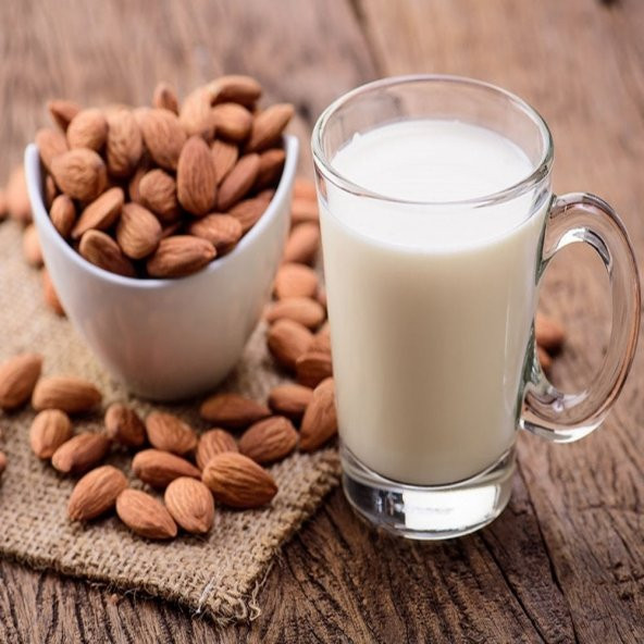 Tüplü Yarı Bodur Kendine Verimli Soğuklara Dayanıklı Milkshake Süt Bademi Fidanı ürün görseli 1