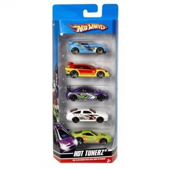 Hot Wheels Araba Seti 5 Li 1806 ürün görseli 1