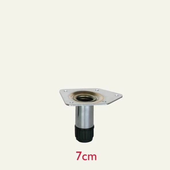 Çubuk Mobilya Ayağı 25mm Parlak Krom - Resim 6