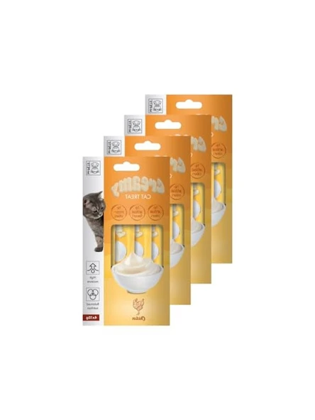Tavuklu Creamy Kedi Ödülü, 4 x 15 gr
