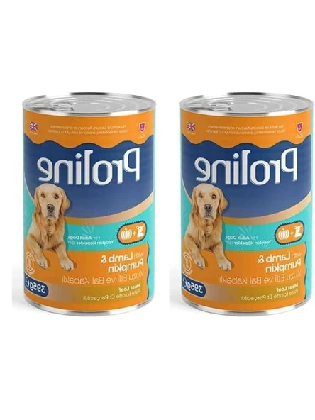 Kuzu Etli ve Bal Kabaklı Pate - Yetişkin Köpek Konservesi 395 Gr 2'li Paket