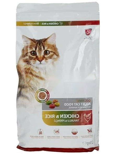 Tavuklu Yetişkin Kedi Maması 2 kg