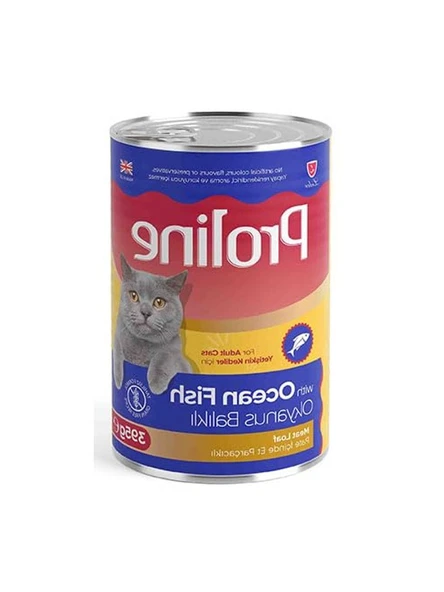Okyanus Balıklı Yetişkin Kedi Konservesi 395g, Besleyici Pate