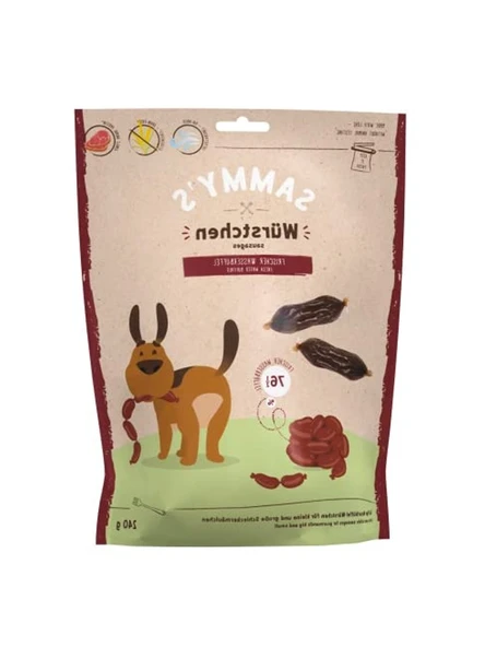 240g Manda Etli Sulu Köpek Atıştırmalığı, Taze ve Bol Etli