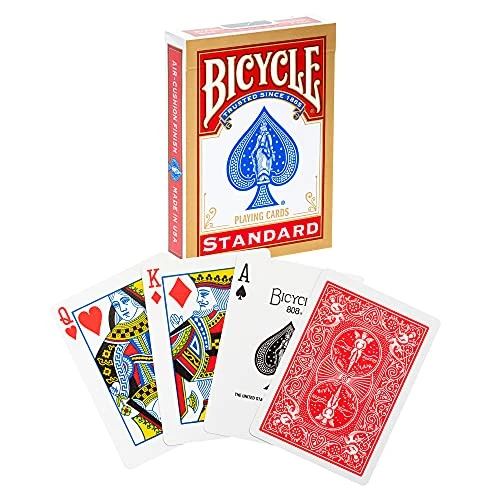 Rider Back International Standard Endeks, Poker Boyu, 1 Deste, Kırmızı veya Mavi