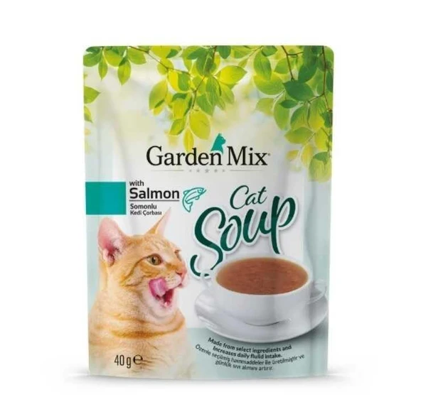 Garden Mix Somonlu Kedi Çorbasi 40Gr