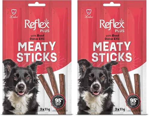Plus Adult Dogr Stick Treats With Beef 33 Gr (2 paketi)