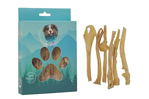 Lamb Headskin Stick - Kuzu Kelle Derisi 100 gr Köpek Ödül sı