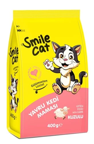 Smile Cat Yavru Kedi Kuzulu 400 gr Kuru