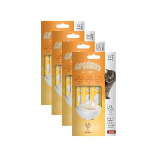 Creamy Tavuklu Kedi Ödülü, (4 x 15 gr)