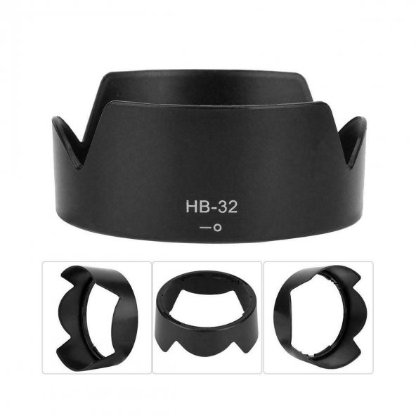 Cazipshop HB-32 Parasoley Nikon 18-105mm , 18-140mm , 18-70mm ürün görseli 1