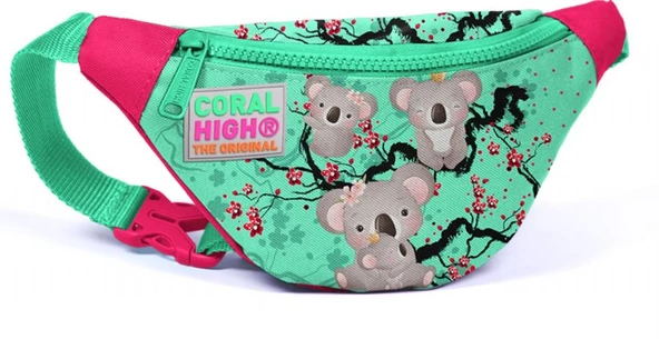 Coral High Koala Baskılı Bel Çantası - Kız Çocuk ürün görseli 1
