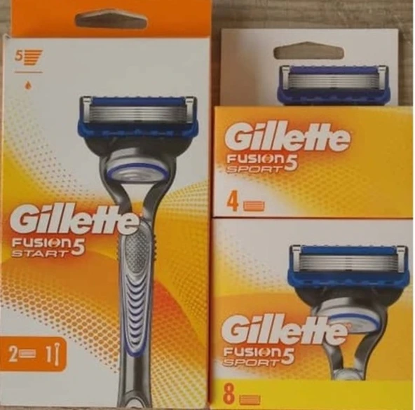 GİLLETTE FUSİON SPORT 14 YEDEK 1 MAKİNA ürün görseli 1
