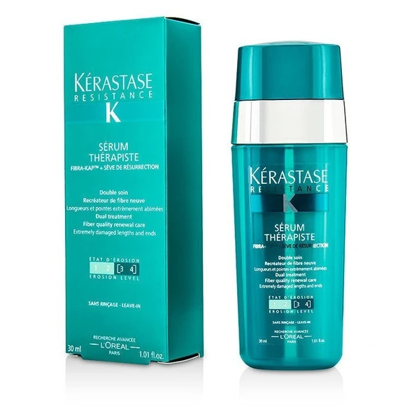 Kerastase Resistance Therapiste Aşiri Yipranmiş Saçlar İçin Çift Yönlü Serum 3-4 30ml ürün görseli 1
