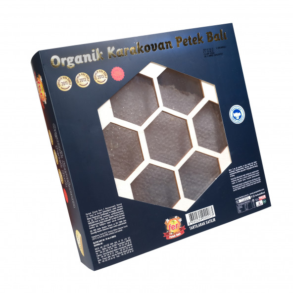 FER ORGANİK KARAKOVAN PETEK BALI 1 KG ürün görseli 1