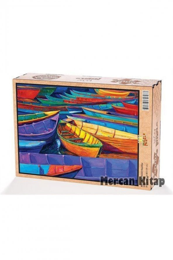 King Of Puzzle Renkli Kayıklar Ahşap Puzzle 2000 Parça (ob53-mm) ürün görseli 1