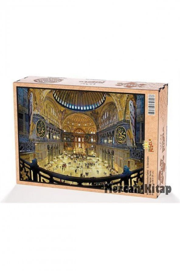 King Of Puzzle Ayasofya Camii - Iç Görünüm Ahşap Puzzle 2000 Parça (sy52-mm) ürün görseli 1