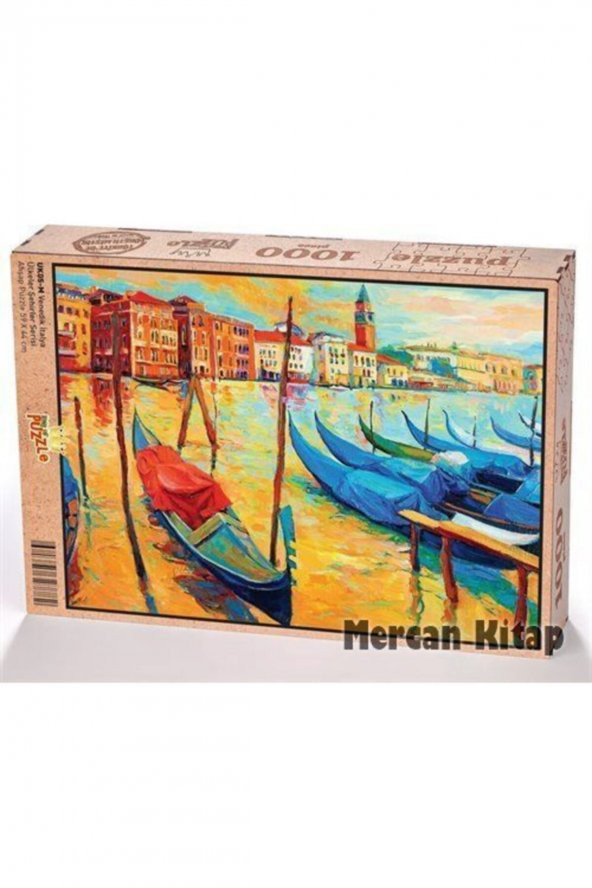 King Of Puzzle Venedik Italya Ahşap Puzzle 1000 Parça (uk05-m) ürün görseli 1