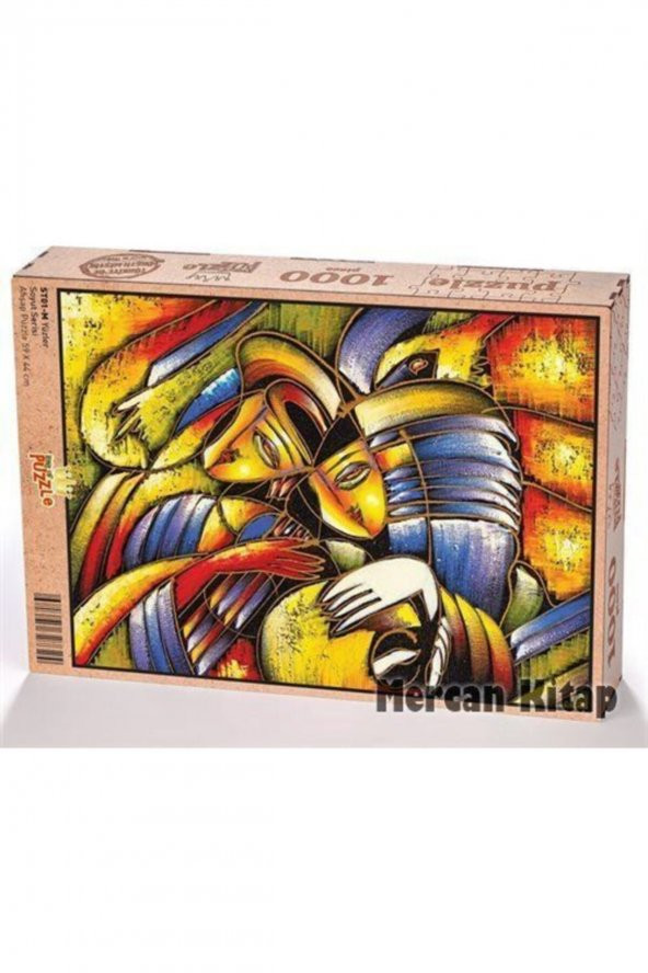 King Of Puzzle Yüzler Ahşap Puzzle 1000 Parça (st01-m) ürün görseli 1