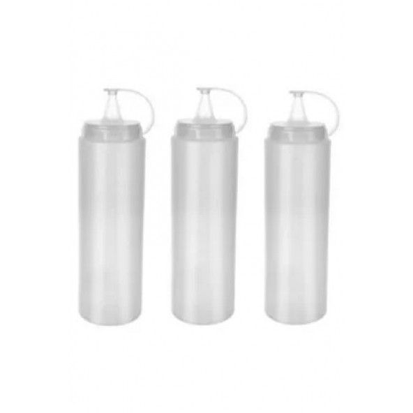 Titiz 3 Lü Sos Şişesi Yağlık Sirkelik Sosluk 700 Ml ürün görseli 1