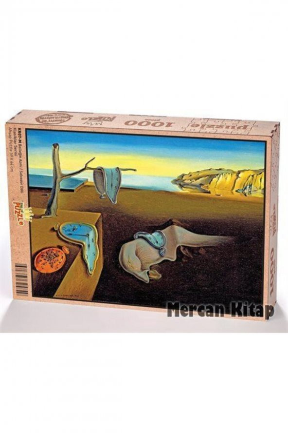 Belleğin Azmi - Salvador Dali Ahşap Puzzle 1000 Parça ürün görseli 1