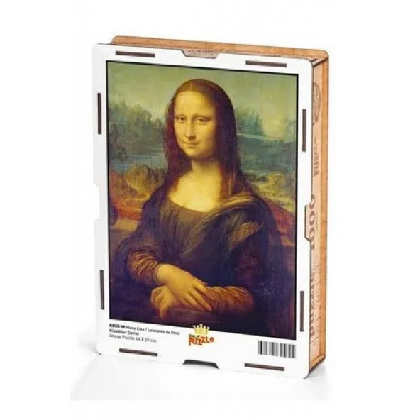 Mona Lisa  Leonardo da Vinci 1000 Parça Puzzle ürün görseli 1