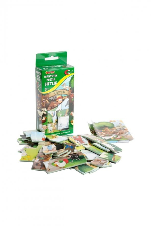 DIYTOY Diytoy Manyetik Puzzle Çiftlik ürün görseli 1