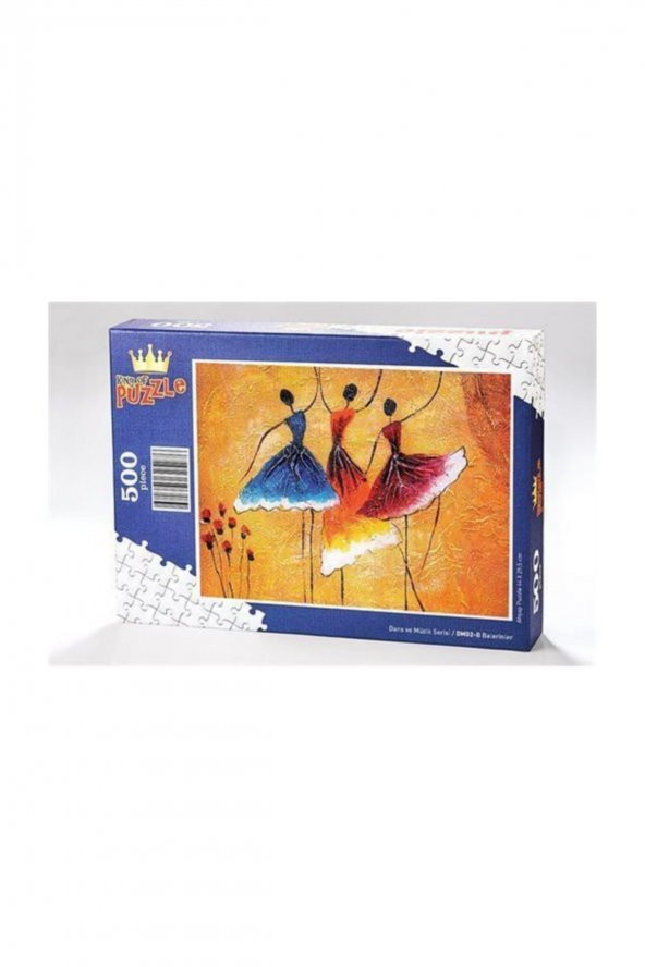King Of Puzzle Balerinler Ahşap Puzzle 500 Parça (DM02-D) ürün görseli 1
