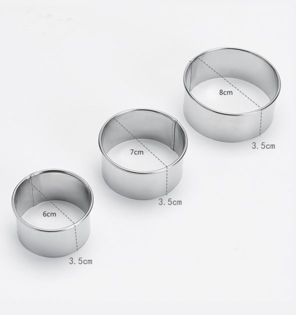 Narkalıp Mantı  Kalıbı 3 Lü set - Resim 4