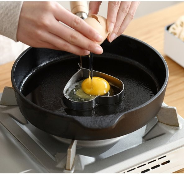 Omlet Ve Krep Pişirme Kalıbı 5 Değişlik Model Bir Arada - Resim 4