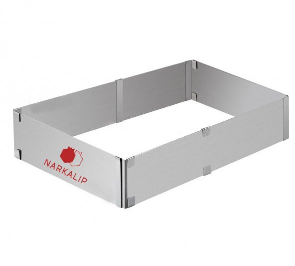 Narkalıp Dikdörtgen Yarlanabilir Kek Kalıbı Model No-001 ürün görseli 1
