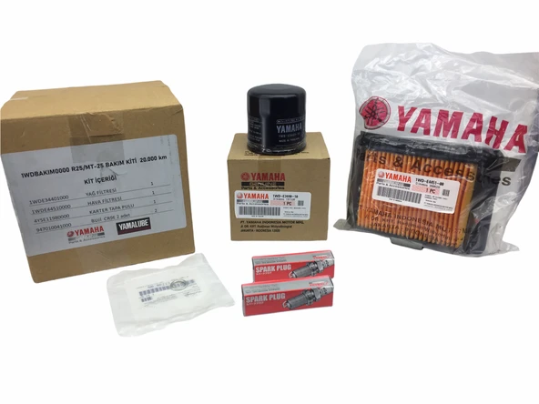 Yamaha YZF R25 20.000 KM Orjinal Bakım Kiti (2015-2018) ürün görseli 1