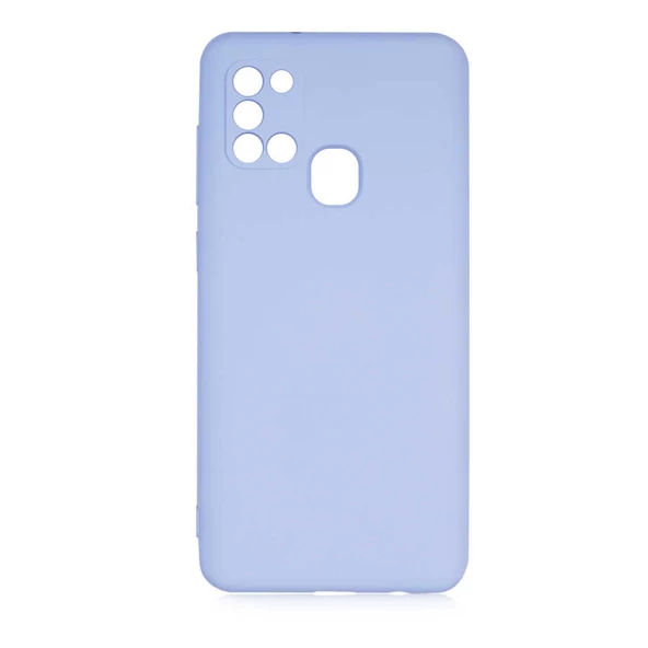 Galaxy A21S Kılıf Lansman Tasarım İç Yüzeyi Kadife Silikon ürün görseli 1