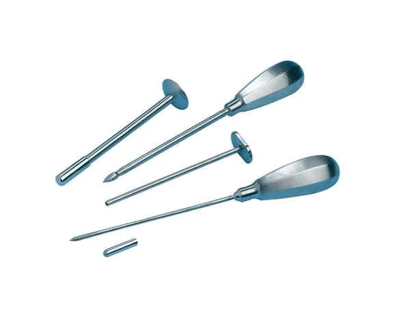 Kruuse Metal Saplı Trokar. 7 x 120 mm ürün görseli 1