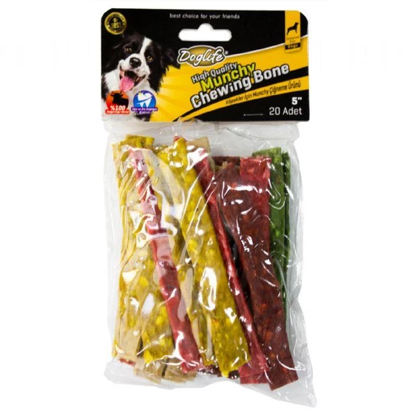 DOGLİFE ÇİĞNENEBİLİR ÇUBUK 10GR/AD. 20Lİ ürün görseli 1
