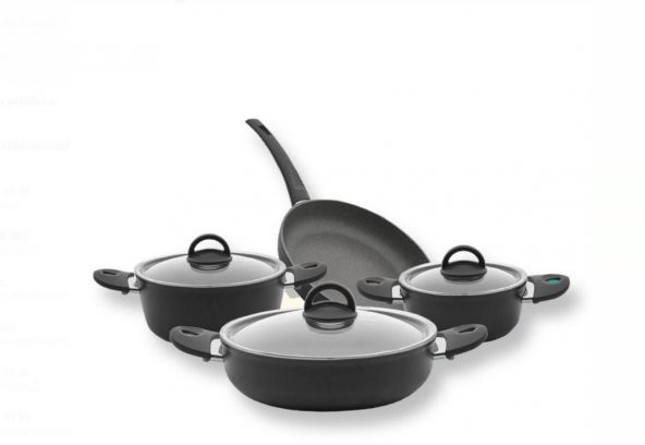 Leggno Neo 7 Parça Granit Tencere Seti - NEO2121SET04 ürün görseli 1