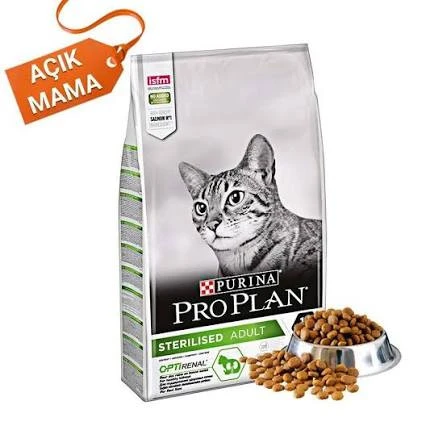 Pro Plan Sterilised Somonlu Kısırlaştırılmış Kedi Maması 4 Kg (AÇIK MAMA)